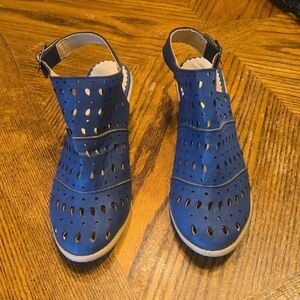 Blue Womens Sandals